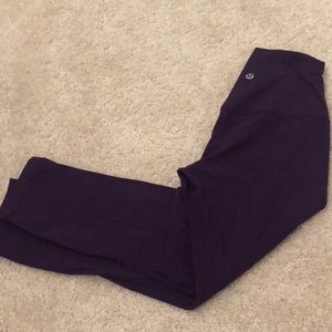 Lululemon Align Crop Leggings Purple Size 4.